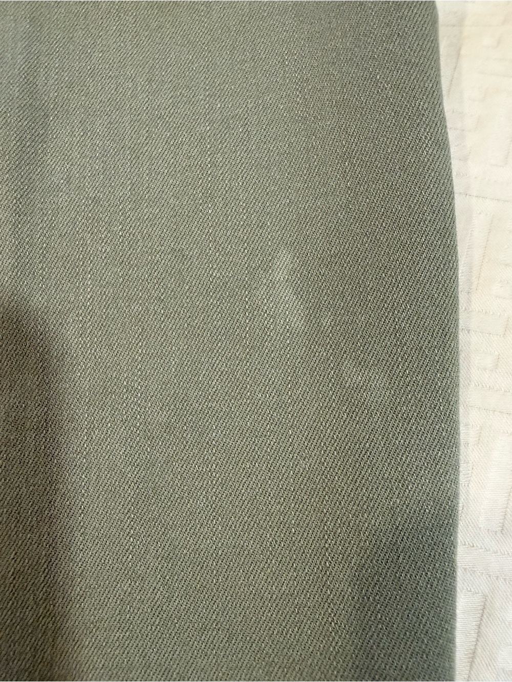 NYDJ 1X Olive Green Denim Pants - Picture 4 of 10